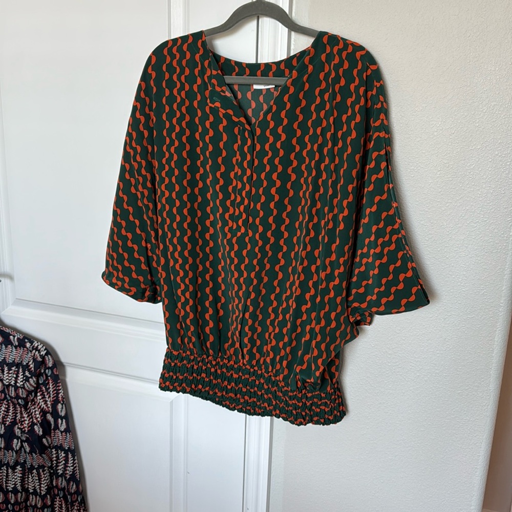 Gorgeous akris punto blouse worn once